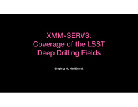 xmm servs coverage of the lsst deep drilling fields