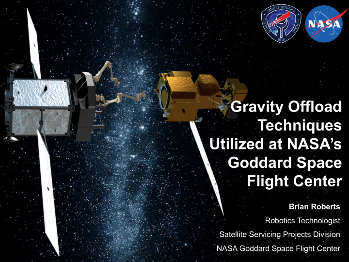 gravity offload techniques utilized at nasa s goddard