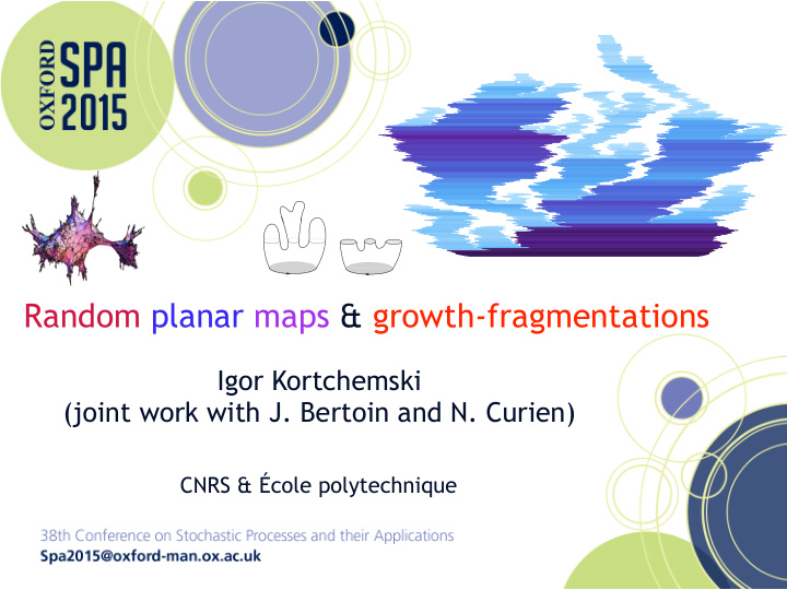 random planar maps growth fragmentations