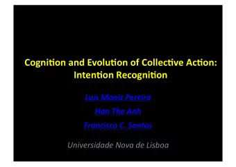 Cogni&amp;onandEvolu&amp;onofCollec&amp;veAc&amp;on: