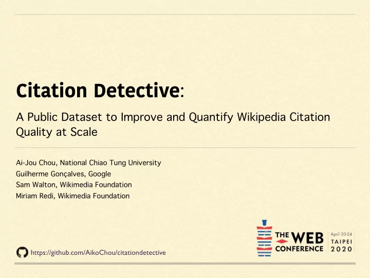 citation detective