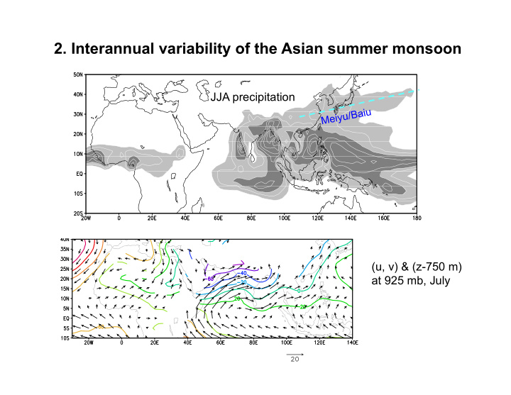 2 interannual variability of the asian summer monsoon