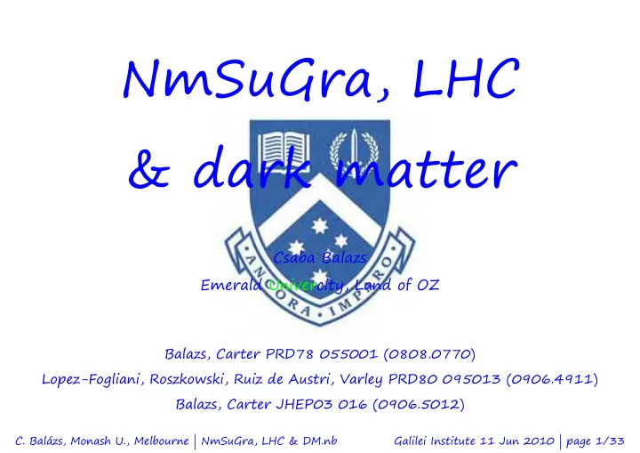 nmsugra lhc dark matter