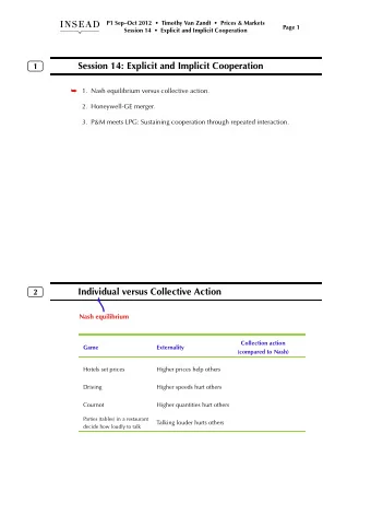 Higher prices  Hotels set prices  Higher prices help others  Low speeds  Driving  Higher speeds