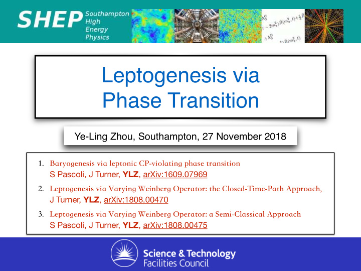 leptogenesis via phase transition