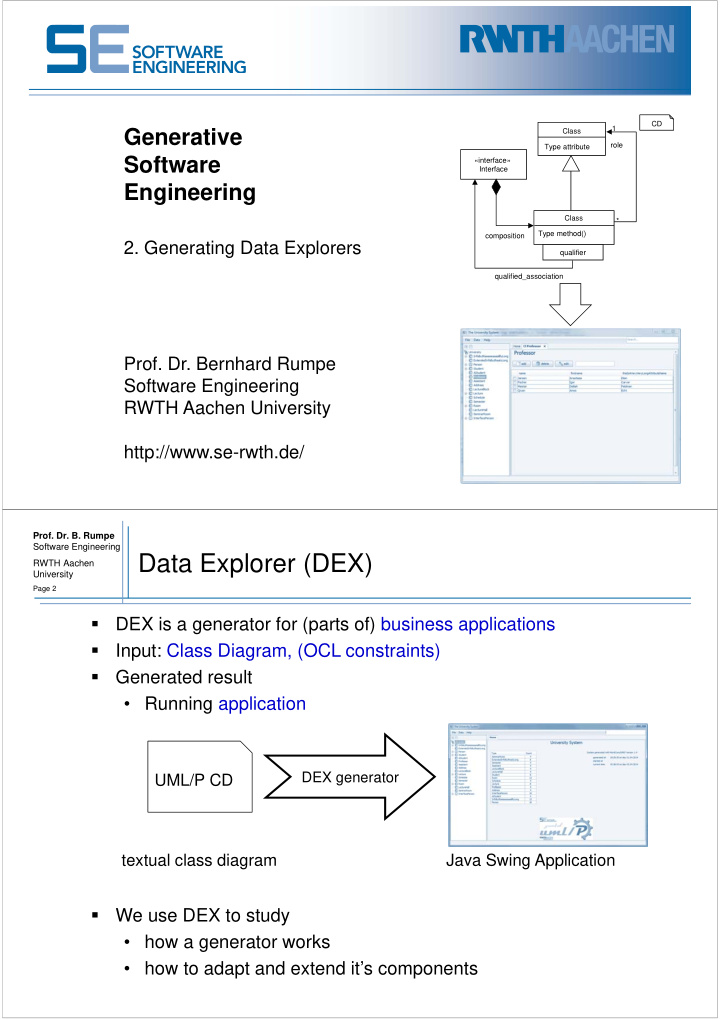 data explorer dex