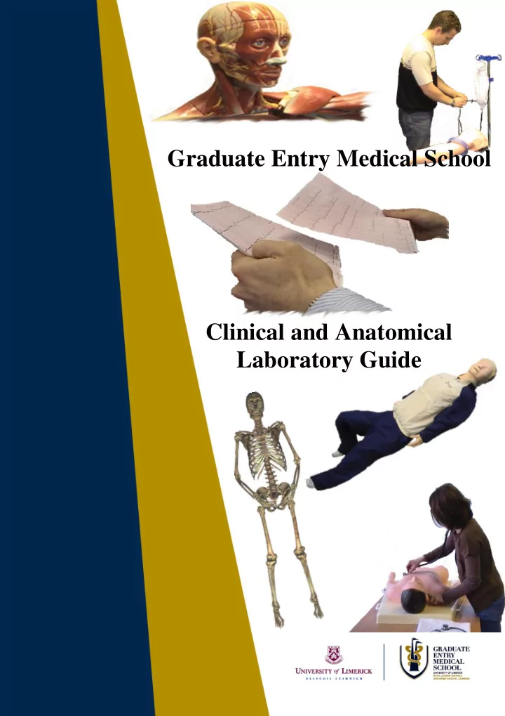 graduate entry medical school clinical and anatomical