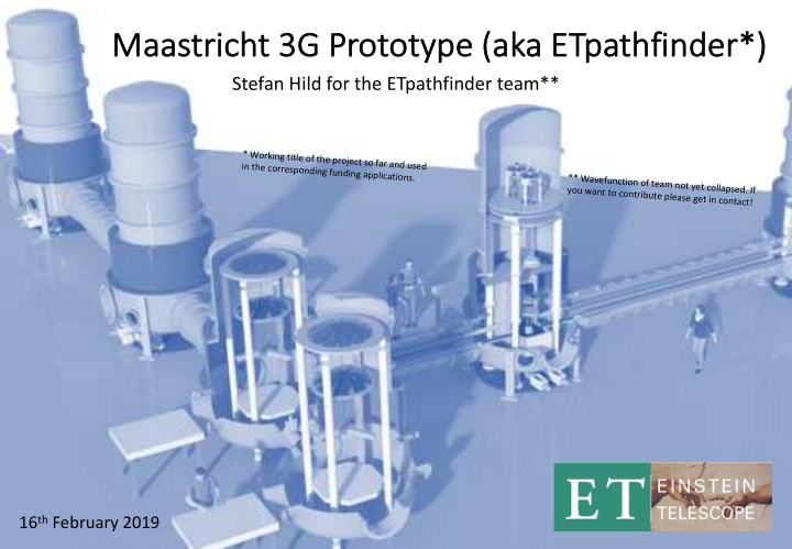 maastricht 3g prototyp ype aka et etpa path thfinde nder