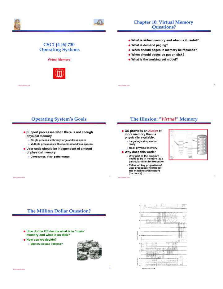 chapter 10 virtual memory questions