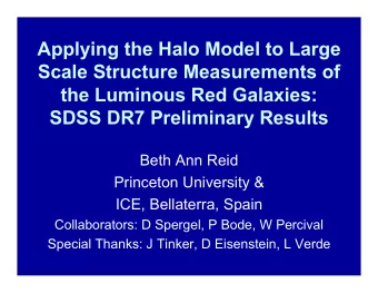 Applying the Halo Model to Large  Scale Structure Measurements of  the Luminous Red Galaxies:  SDSS