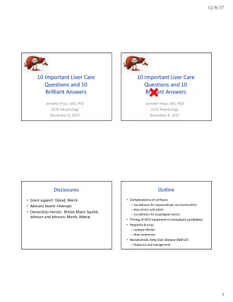 Brilliant Answers  Brilliant Answers  Jennifer Price, MD, PhD  Jennifer Price, MD, PhD  UCSF