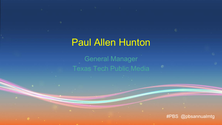 paul allen hunton