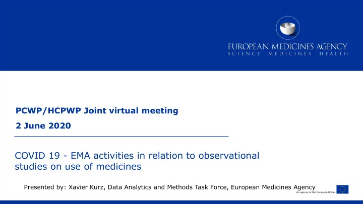 covid 19 ema activities in relation to observational