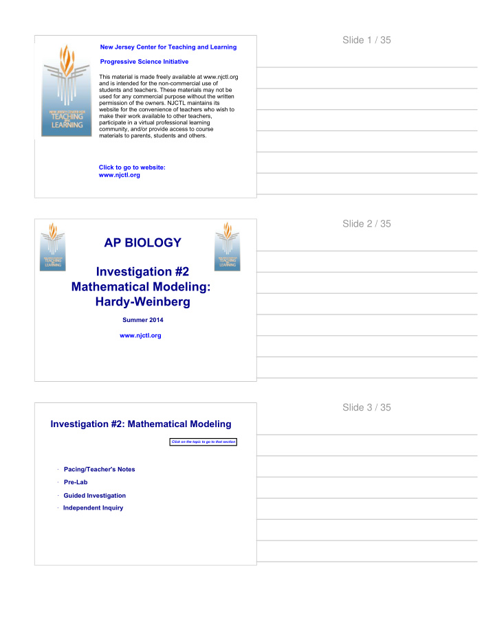 ap biology investigation 2 mathematical modeling hardy
