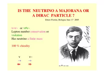 esign  esign  The Standard Model  e (  e )   (   )   (   )  Flavor