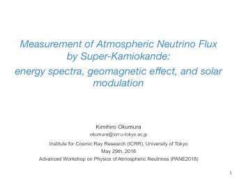 Measurement of Atmospheric Neutrino Flux   by Super-Kamiokande: energy spectra, geomagnetic e ff