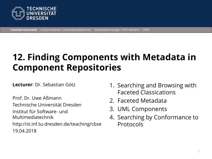 12 finding components with metadata in component