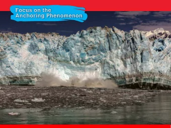 California Spotlight  California Spotlight  Anchoring Phenomenon  What do you see?  What do you