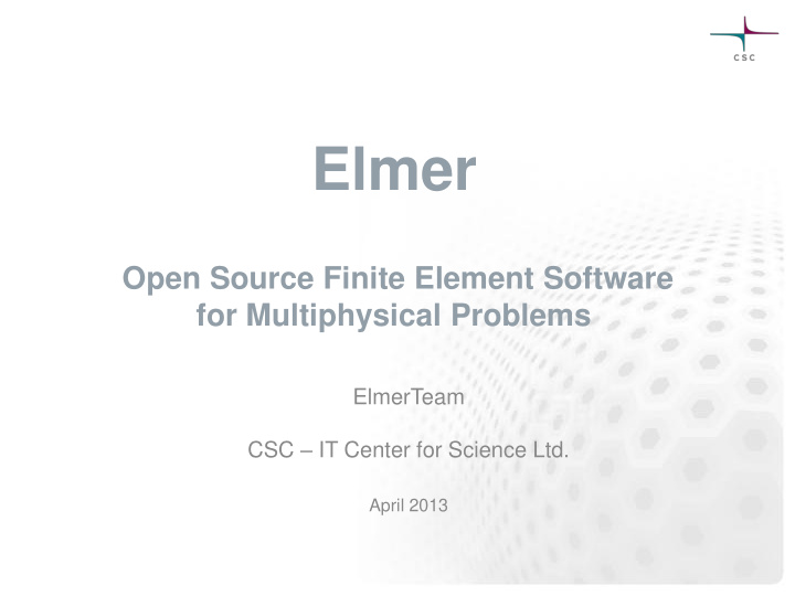 elmer