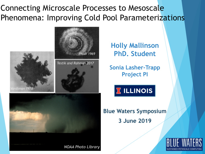 connecting microscale processes to mesoscale phenomena