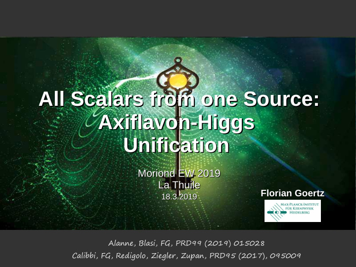 all scalars from one source all scalars from one source