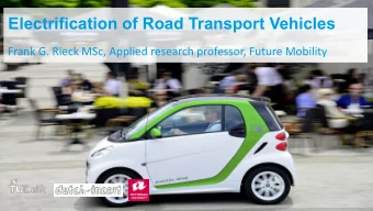Electrification,of,Road,Transport,Vehicles  Electrification,of,Road,Transport,Vehicles
