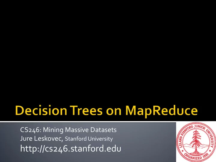 http cs246 stanford edu input features