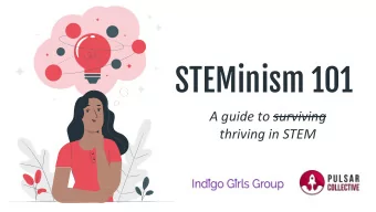 STEMinism 101  A guide to surviving  thriving in STEM  Land  acknowledgment  Welcome to uOttawa !