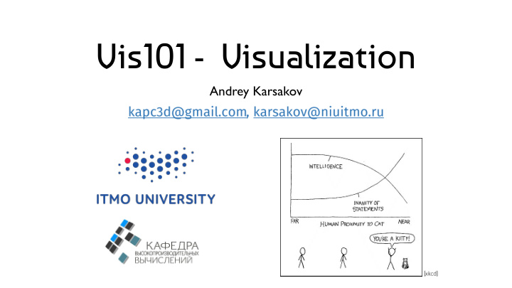 vis101 visualization