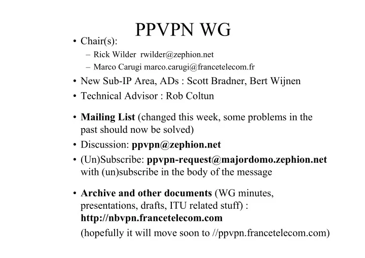 ppvpn wg