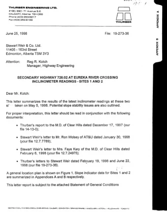 00 CALGARY, Alberta T2H OSS  &gt;&lt;  c Phone (403) 253-921 7  z Fax (403) 252-8159  w  THURBER