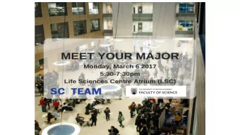 Science One Math  March 1, 2017  Applications of Integration  Computing areas  Computing