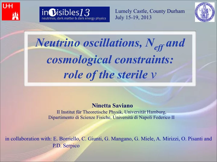 role of the sterile