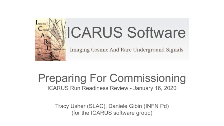 icarus software
