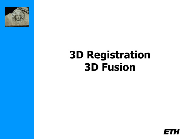 3d fusion 3d photography course schedule