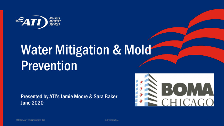 water mitigation mold prevention