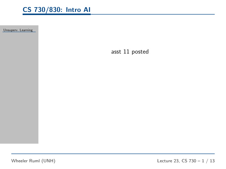 cs 730 830 intro ai