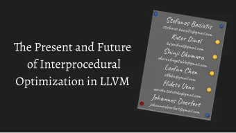 Tie Present and Future  kude@ga.co  Shi Oku