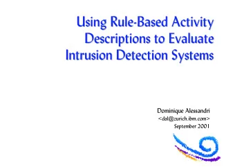 Using Rule-Based Activity  Using Rule-Based Activity  Using Rule-Based Activity  Using Rule-Based
