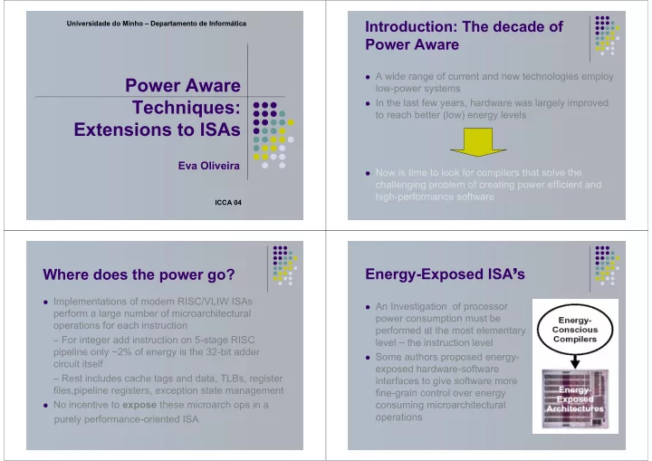 power aware