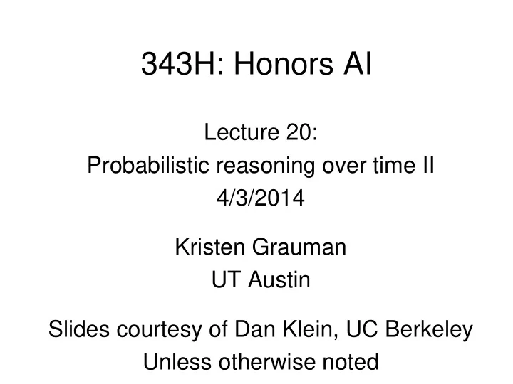 343h honors ai