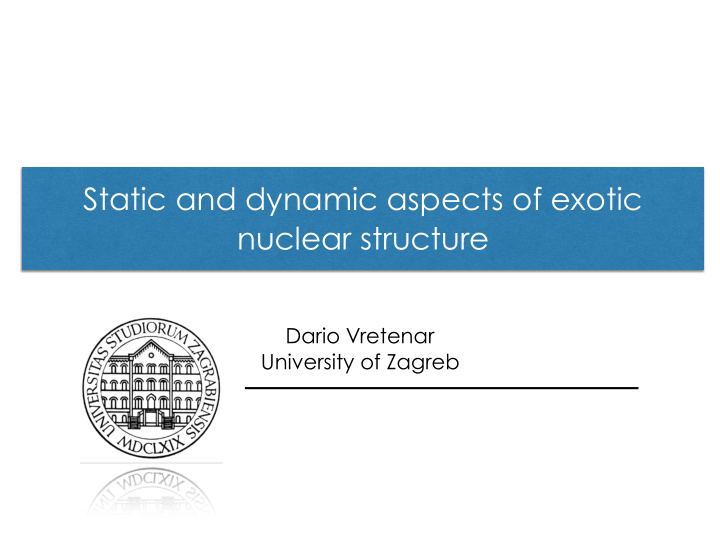 nuclear structure