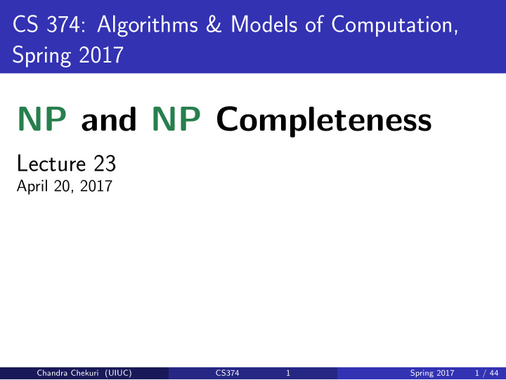 np and np completeness