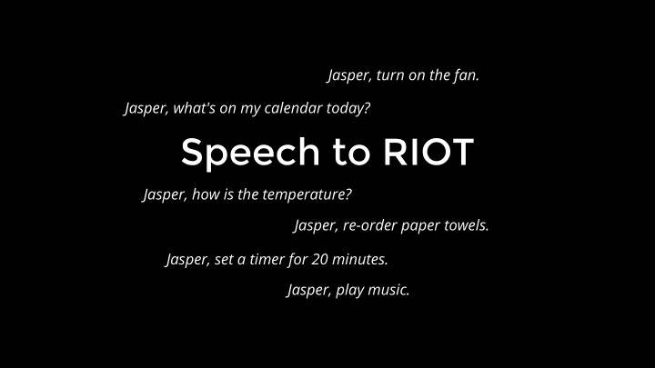 speech to riot
