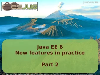 Java EE 6  New features in practice  Part 2  Java and all Java-based marks are trademarks or