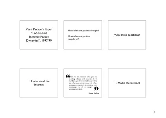 when you can measure what you are  speaking about, and express it in  1. Understand the