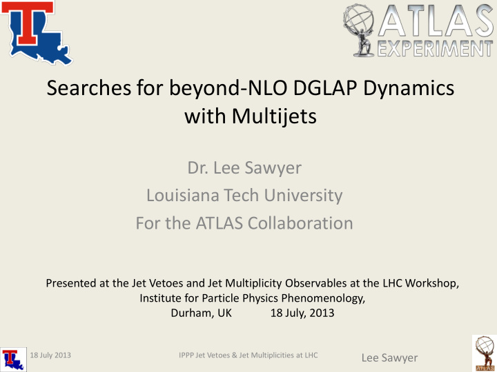 searches for beyond nlo dglap dynamics