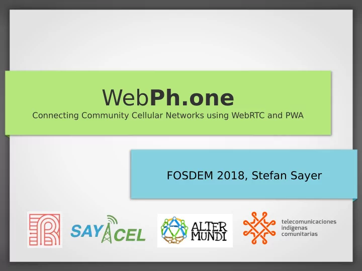 web ph one