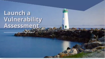 Launch a  Vulnerability  Assessment  Building Regional Disaster Resilience  Overall Process