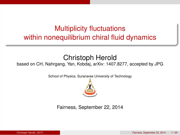 multiplicity fluctuations within nonequilibrium chiral